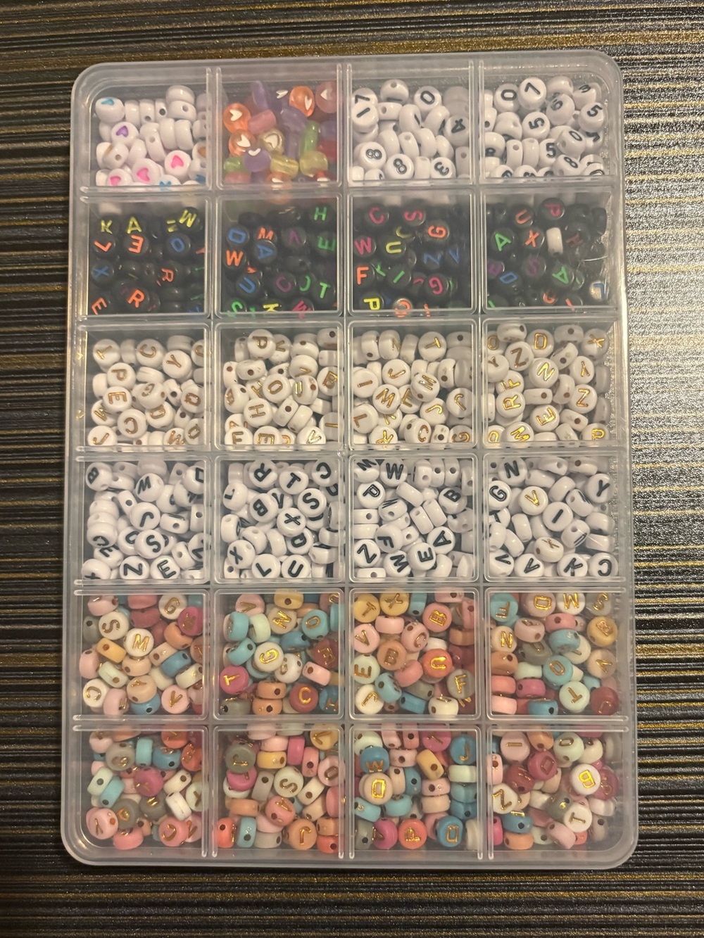Kids Craft Bead Kit - Multi Color Storage Set - Picture 2 of 6